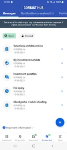 Sarasin Mobile screenshot 7