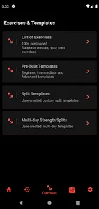 Lift4Fit Gym workout logger screenshot 5