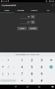 Coordinates NOW! screenshot 2