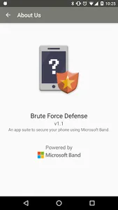 Brute Force Defense - MS Band screenshot 7