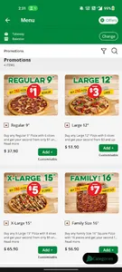 Sarpino's Pizza Singapore screenshot 2