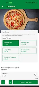Sarpino's Pizza Singapore screenshot 4