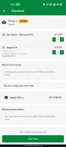 Sarpino's Pizza Singapore screenshot 5