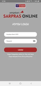 AdminSarpras UMM screenshot 0