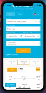 KurdTravel Flights screenshot 1