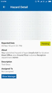 Sesa Goa Safety App screenshot 4