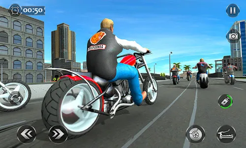 Gangster City Bike Racing Game screenshot 3
