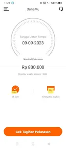 DanaMu Pinjaman Online - Hint screenshot 3