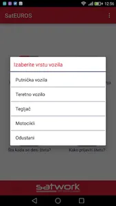 SatEUROS-Registracija vozila screenshot 1