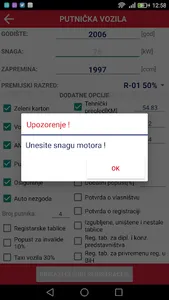 SatEUROS-Registracija vozila screenshot 12