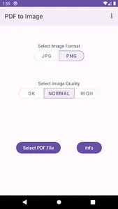 PDF to Image Converter screenshot 0