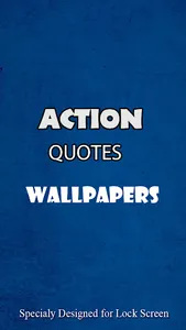 Action Quotes Wallpapers screenshot 0