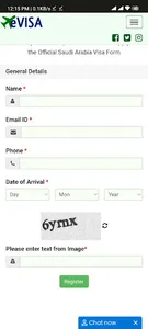 Saudi Arabia Visa Check screenshot 1