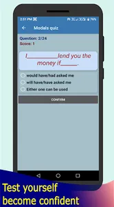 English Grammar - Learn to spe screenshot 1