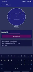 Volume calculator - 3D shapes screenshot 4