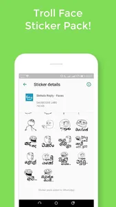 Sinhala Reply Sticker Pack screenshot 2