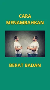 Cara Menambahkan Berat Badan screenshot 3