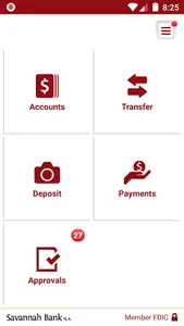 Savannah Bank NA Biz Mobile screenshot 2