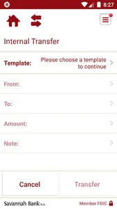 Savannah Bank NA Biz Mobile screenshot 5