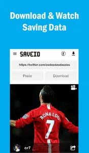 SavioTWEET : Video downloader screenshot 0