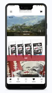 Wild Gift Coffee screenshot 1