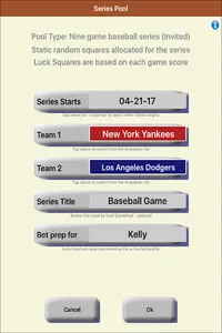 Baseball GameBet – Send bets t screenshot 5