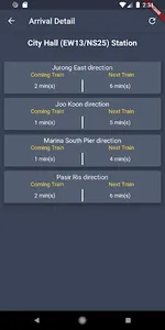 SG MRT Timing & Map screenshot 2