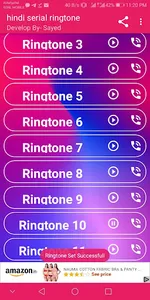 Hindi Serial Ringtone 2022 screenshot 1