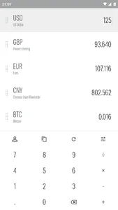 myCurrency screenshot 0