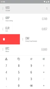 myCurrency screenshot 1