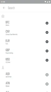 myCurrency screenshot 2