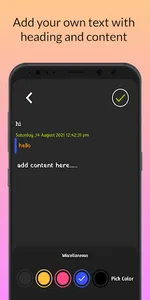 Mi Notes screenshot 1