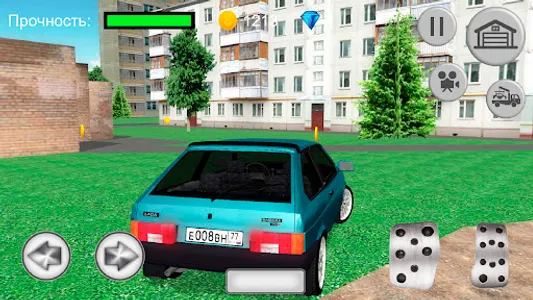 Лада: езда на машине по городу screenshot 1
