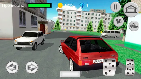 Лада: езда на машине по городу screenshot 8
