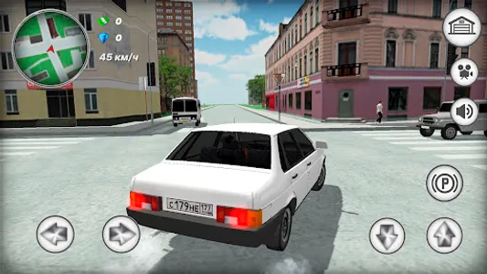 ВАЗ 21099 - Игра Лада Девятка screenshot 2