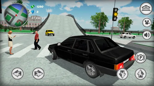 ВАЗ 21099 - Игра Лада Девятка screenshot 4