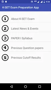 K-SET Exam Preparation App screenshot 0