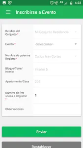 Gestiona tu Conjunto screenshot 4