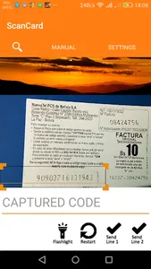 Scan Card - Scan the prepaid c screenshot 1