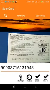 Scan Card - Scan the prepaid c screenshot 2