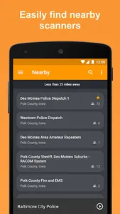 Scanner Radio - Police Scanner screenshot 1