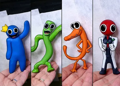 Scary Puzzle Rainbow Monster screenshot 0