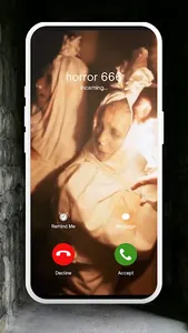 Fake video call horror 666 gam screenshot 3