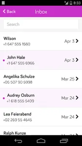 PamFax – Send and receive faxe screenshot 1