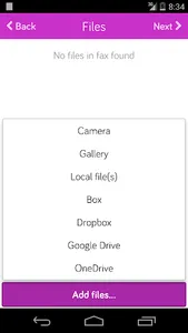 PamFax – Send and receive faxe screenshot 3