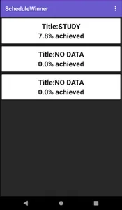 Schedule Winner screenshot 1