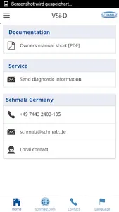 Schmalz ControlRoom screenshot 3
