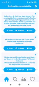 Schönes Wochenende Grüße screenshot 1