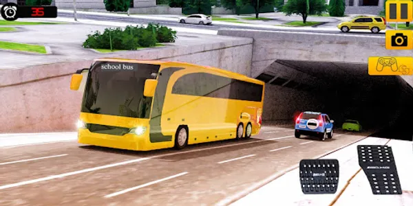 School Bus Driving：Bus Game screenshot 2