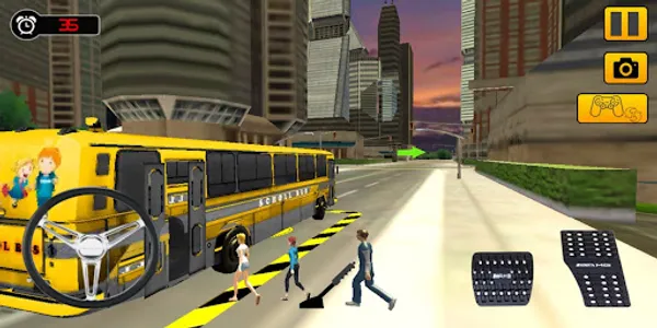 School Bus Driving：Bus Game screenshot 3